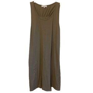 Michael Stars Olive Green Mini Racerback Slip Dress Women's Small